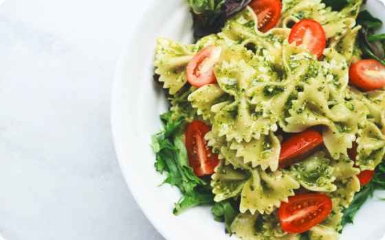 green pasta