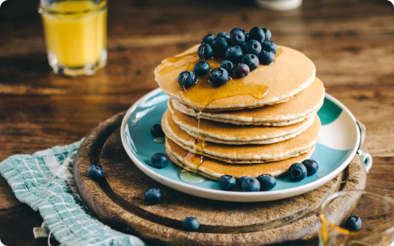 bluberry pancakes